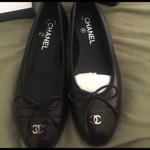 Chanel ballet flats