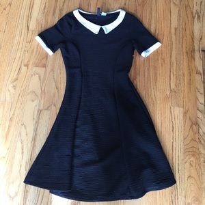 H&M Black & White Dress