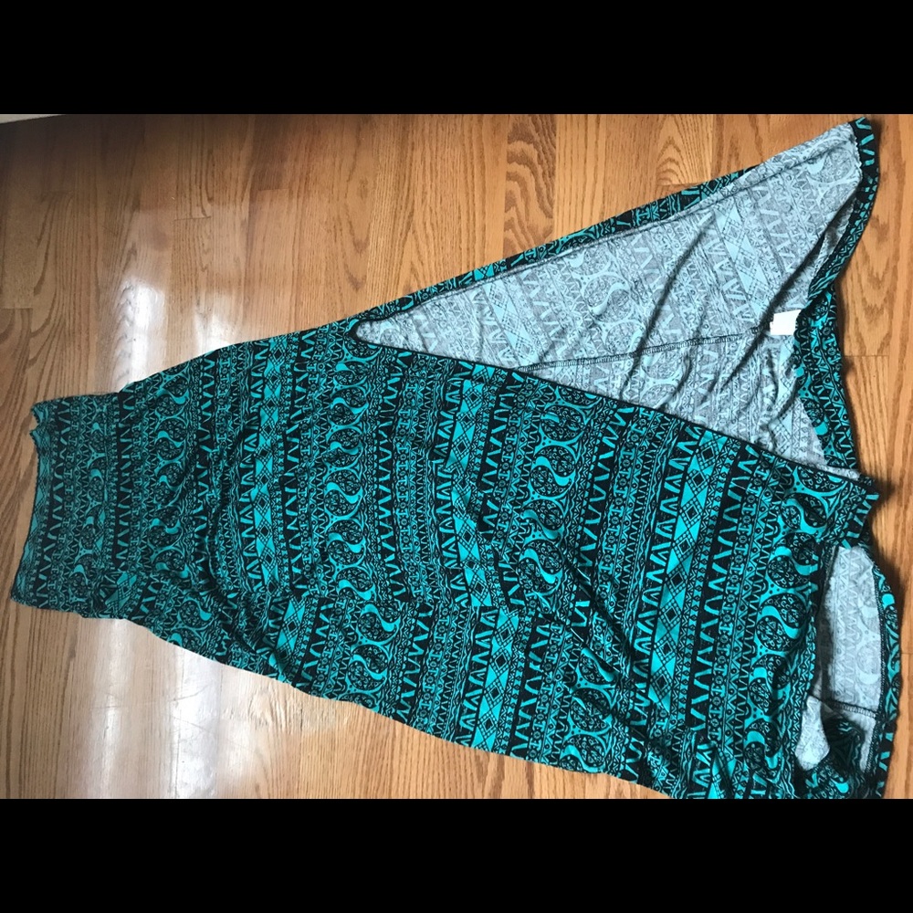 Split Maxi skirt/dress (strapless)