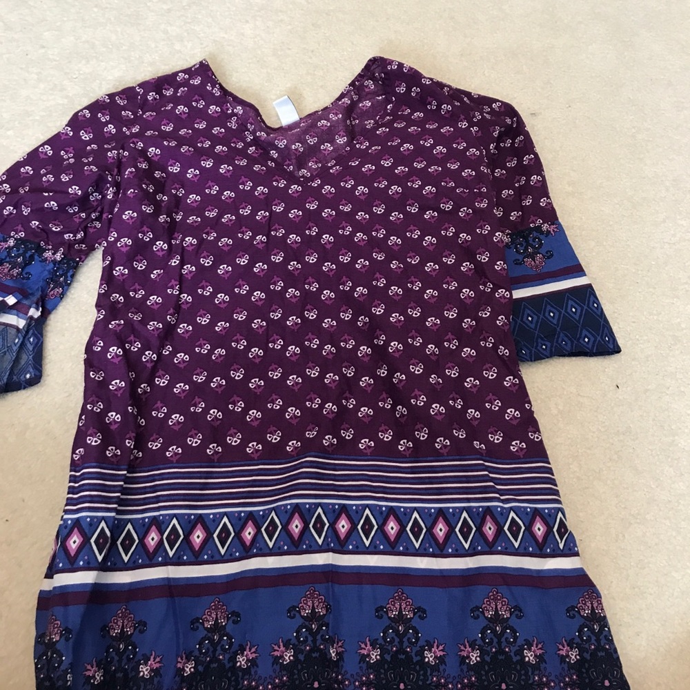 XS colorful old navy tunic