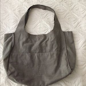 J Jill gray suede purse