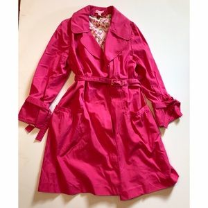 Lilly Pulitzer pink coat