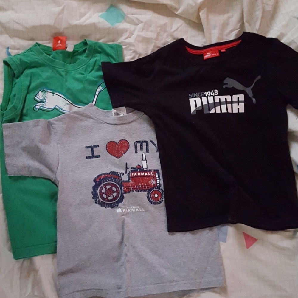 Three  boy t-shirts
