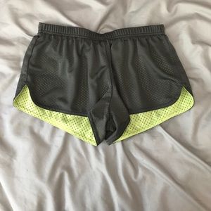 Reversible track shorts