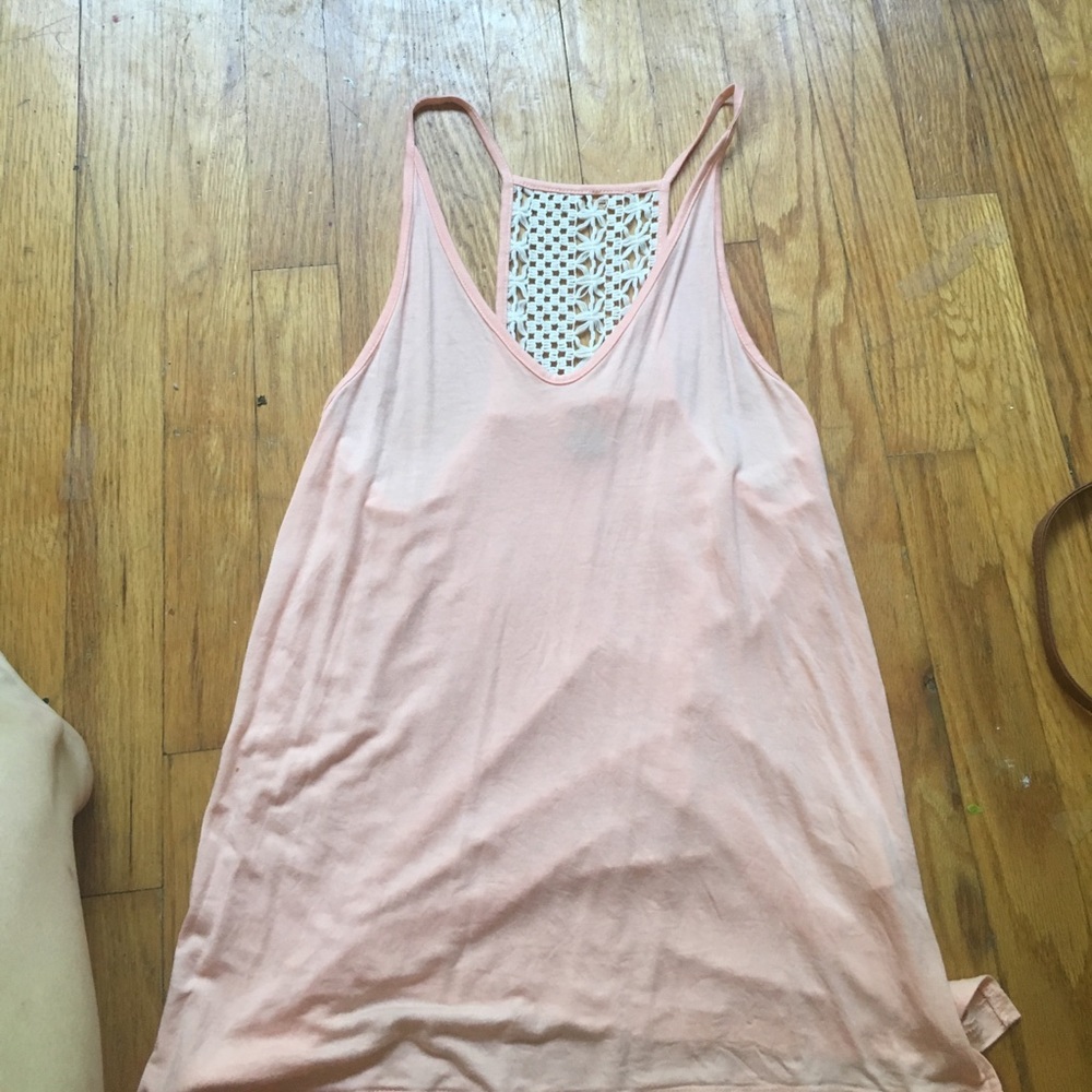 Old Navy pink tank top