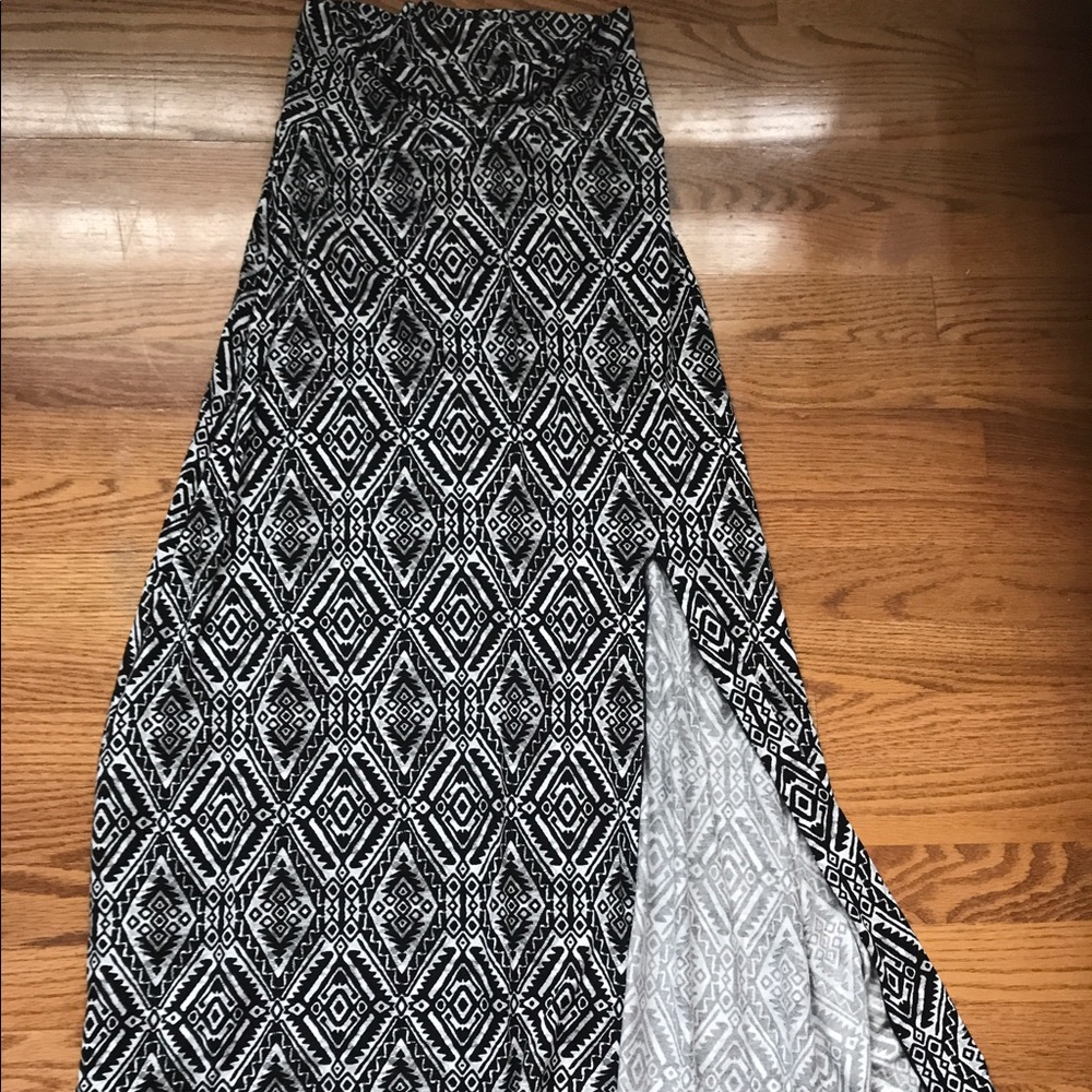Split maxi skirt/dress