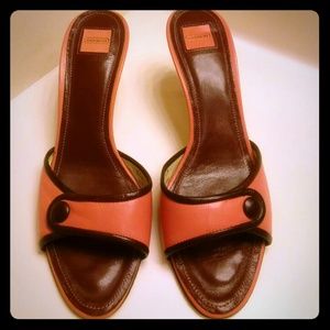 Coach Sandals - Hot Pink!