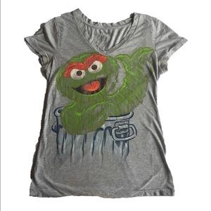 Oscar the Grouch V-neck