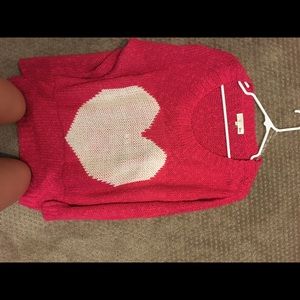 Heart sweater
