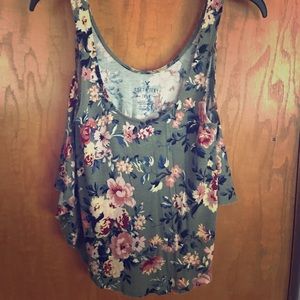 Floral tank top