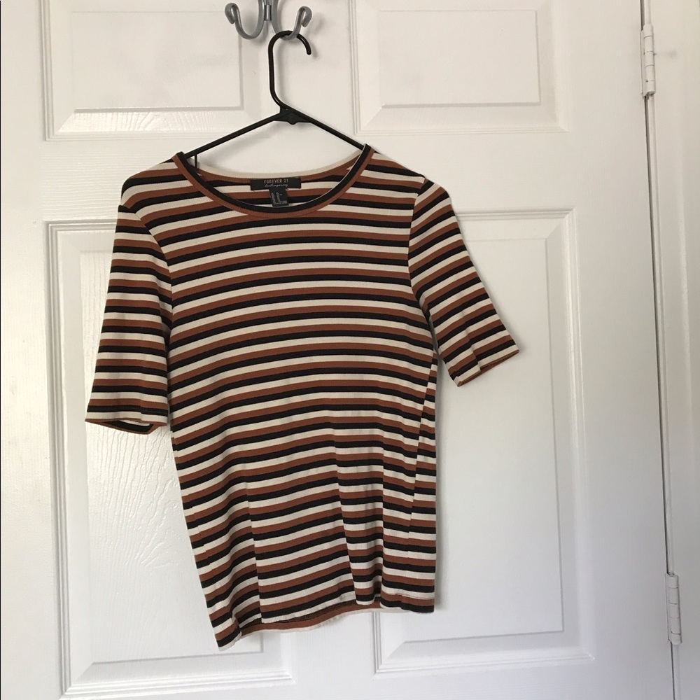 Forever 21 stripped tee