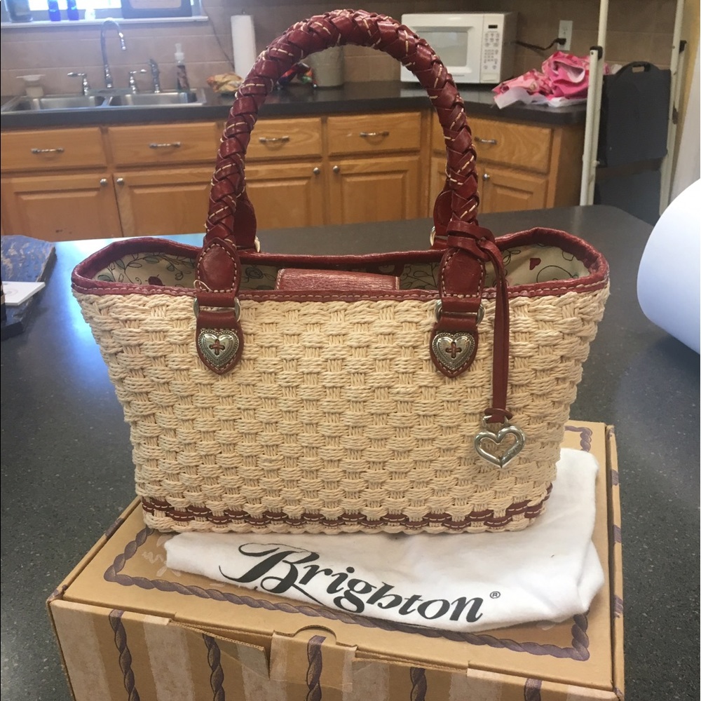 Brighton Straw Purse