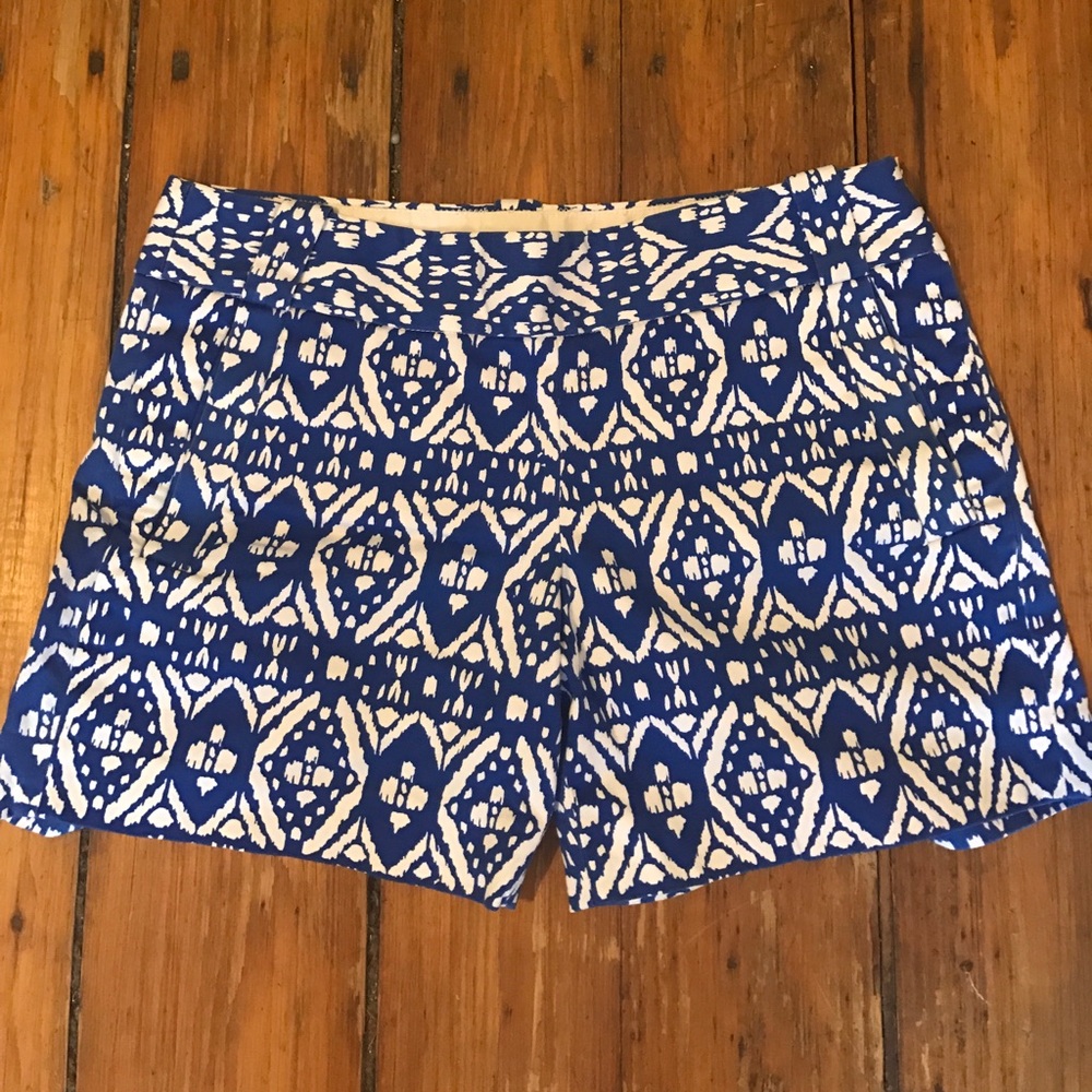 J. Crew Factory patterned shorts