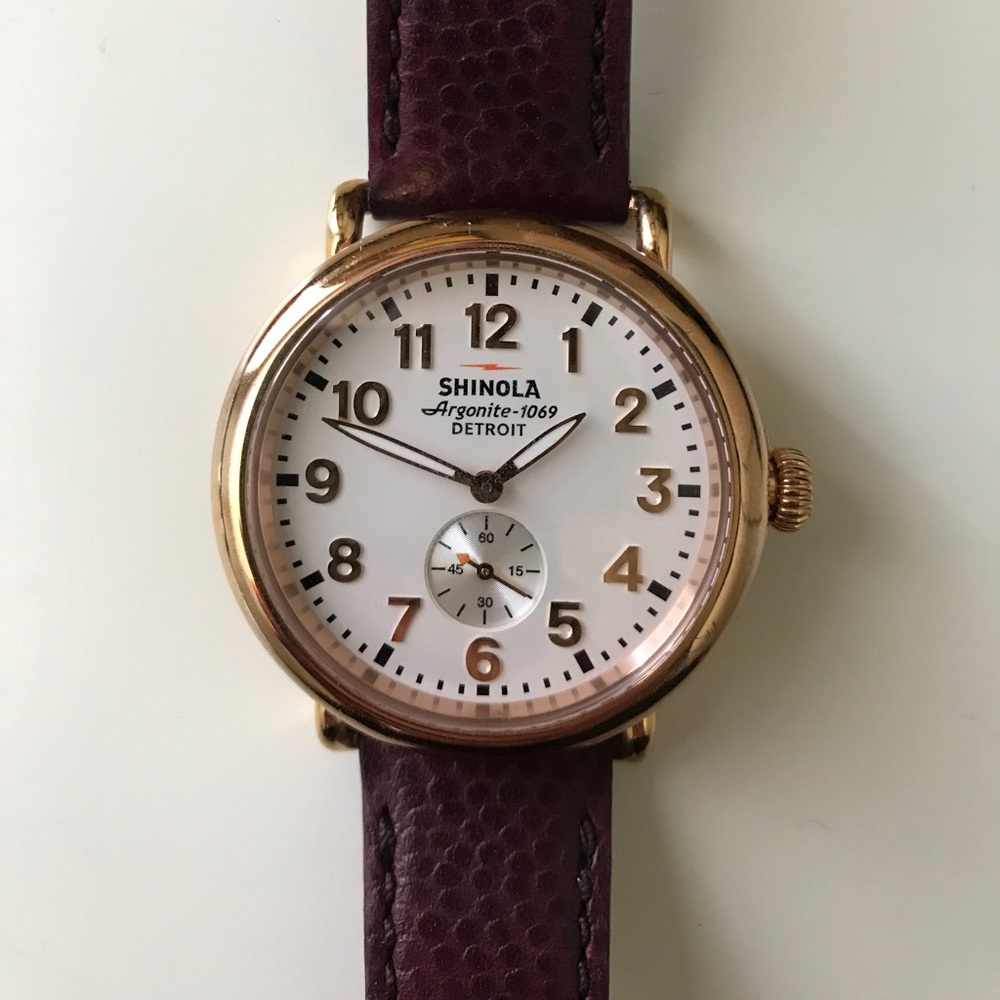 SHINOLA 41mm Runwell watch