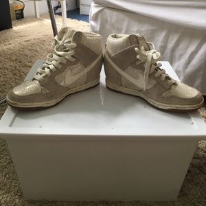 Nike sneaker with wedges