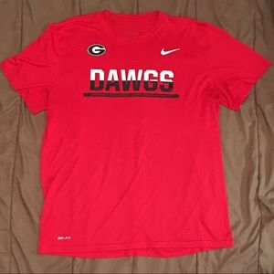 NWOT Georgia NIKE DRI-FIT SHIRT