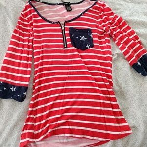 Rue 21 4th of july top