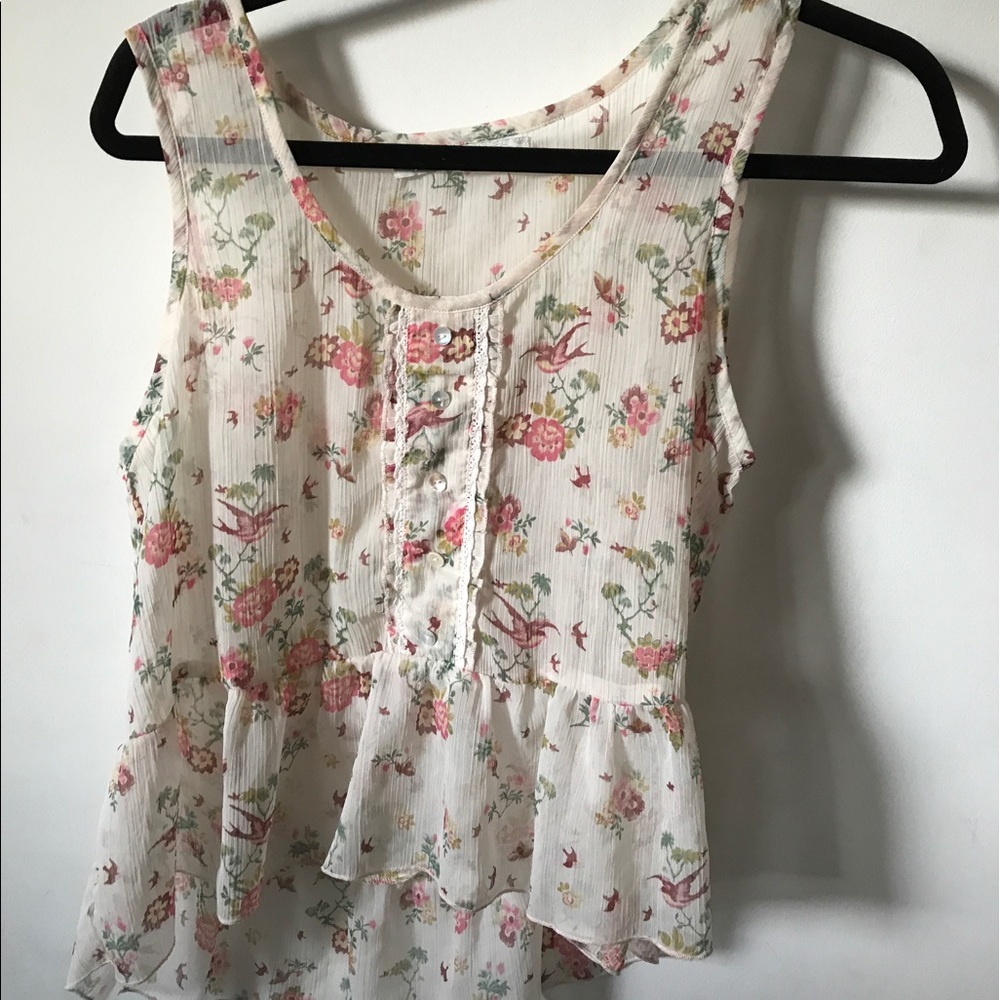 Women floral blouse