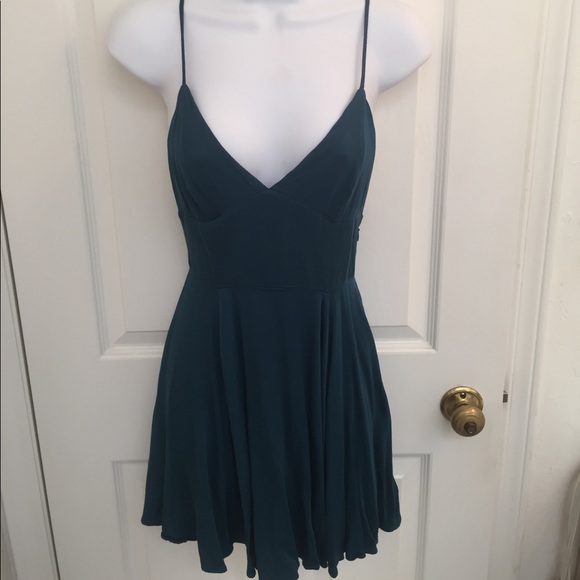 Urban Outfitters Dresses & Skirts - Silence + Noise Dark Teal Dress