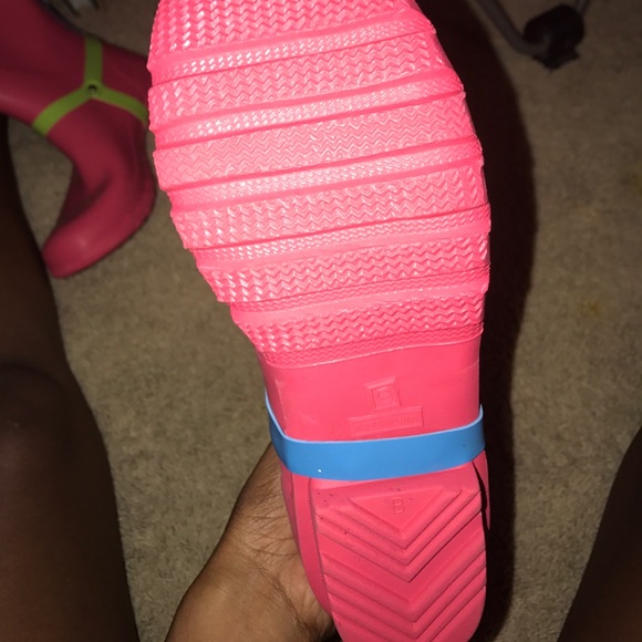 PINK RAINBOOTS Blue ribbon green ribbon - Picture 2 of 6