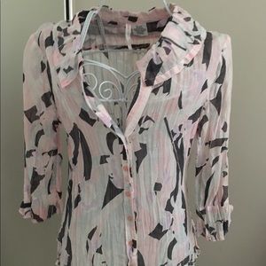 3/4 Length Sleeves Blouse