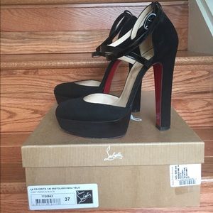 Christian Louboutin La Favorita black shoes 37-7