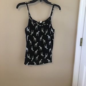 Patterned tank top