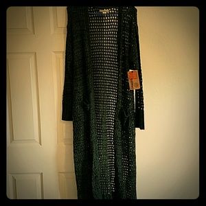Ruffhewn long cardigan