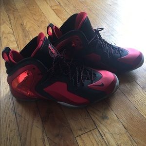 Nike 2014 lil penny posite in a red colorway