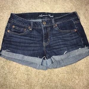 American Eagle Shortie Jean Shorts