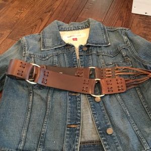 Hip Belt Brown Leather