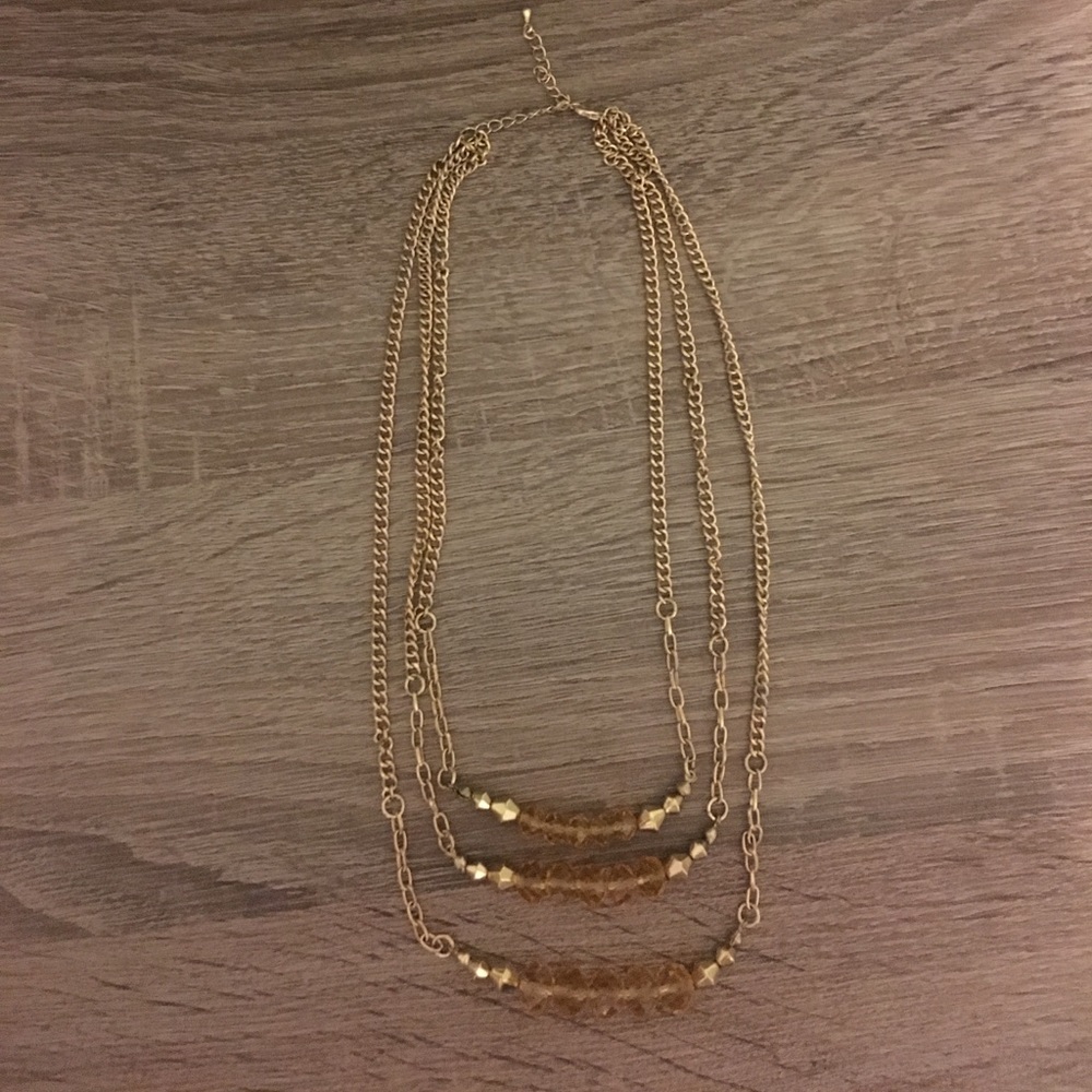 Multi strand necklace