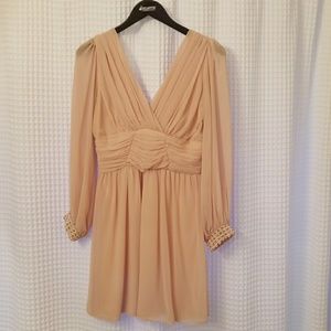 Light pink sheer dress