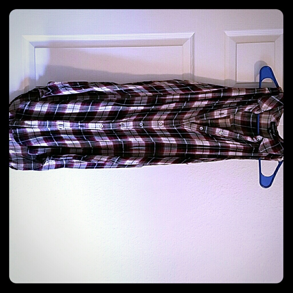 Living doll button down top