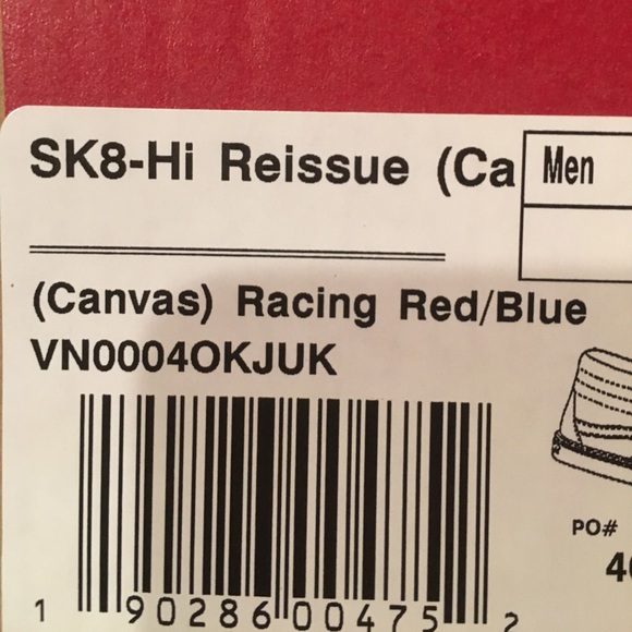 Canvas Vans SK8-Hi Reissue - Picture 4 of 4