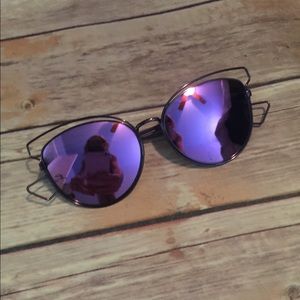 Purple sunglasses