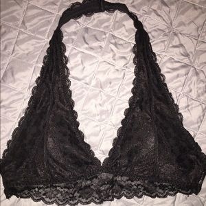 American Eagle black lace bralette