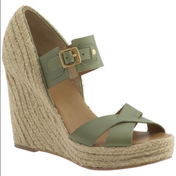 Hunter leather espadrilles wedge - Picture 2 of 6