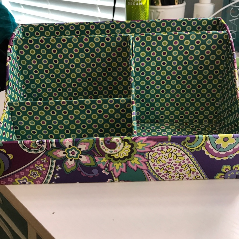 Vera Bradley desk organizer
