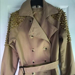 Gold studded jacket