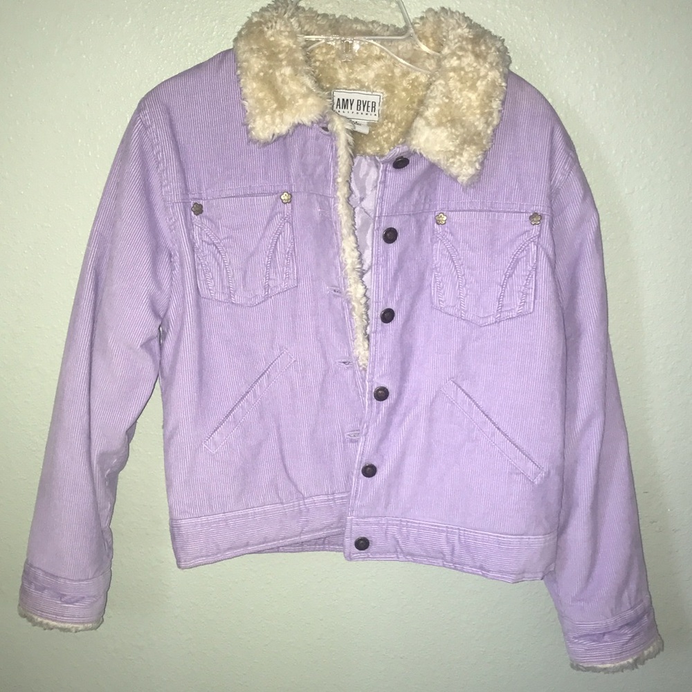 Lavender Fur Jacket