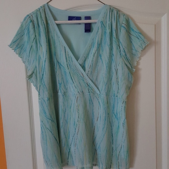 💕JH Collectibles mock wrap top - Picture 4 of 4