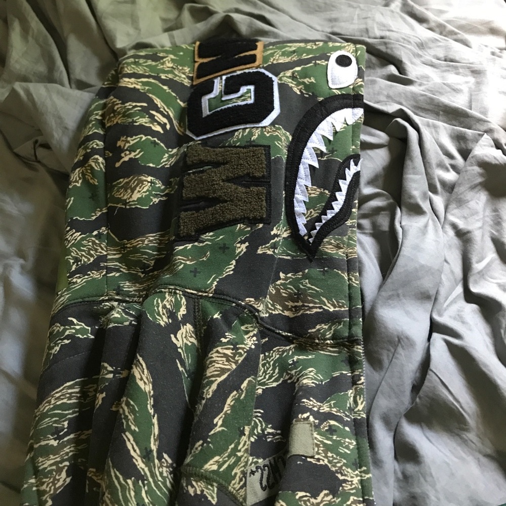 A bathing ape shark hoodie