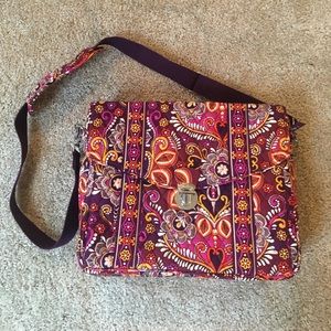 NWOT Safari Sunset Briefcase