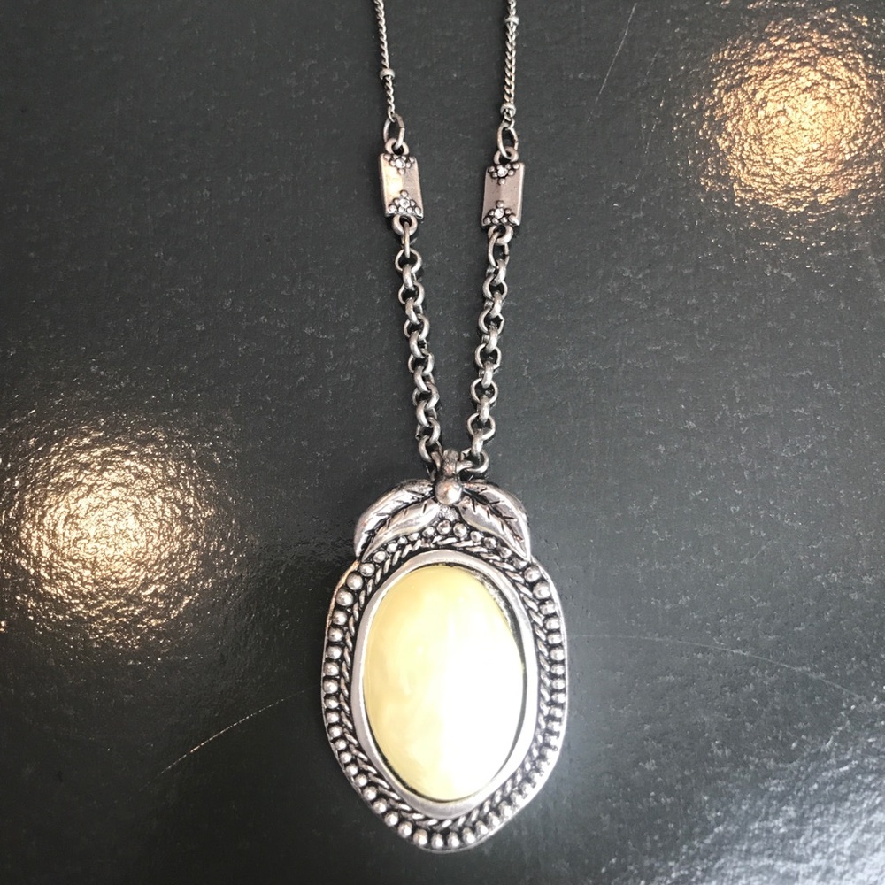 Silver necklace