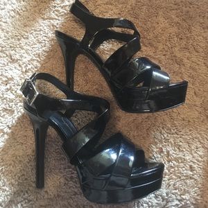 Jessica Simpson Endo Patent Leather Heel