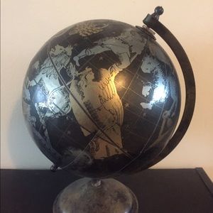 Metallic Zodiac Globe