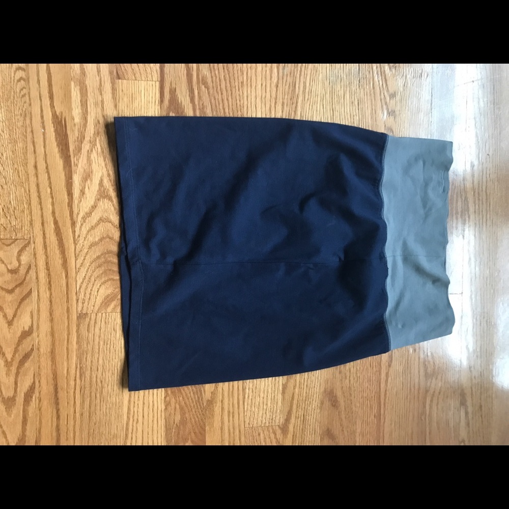 Navy skirt