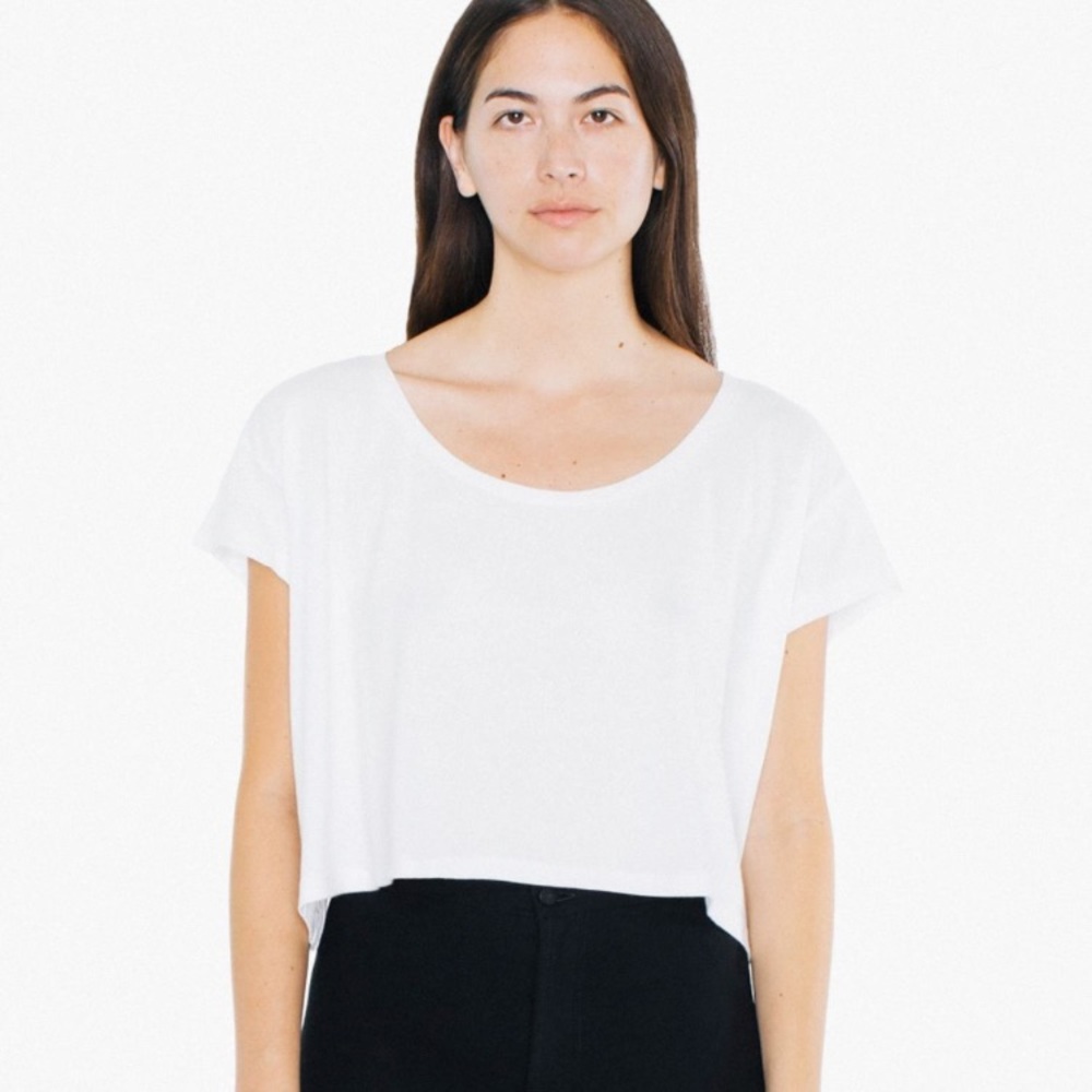 Olive green crop top