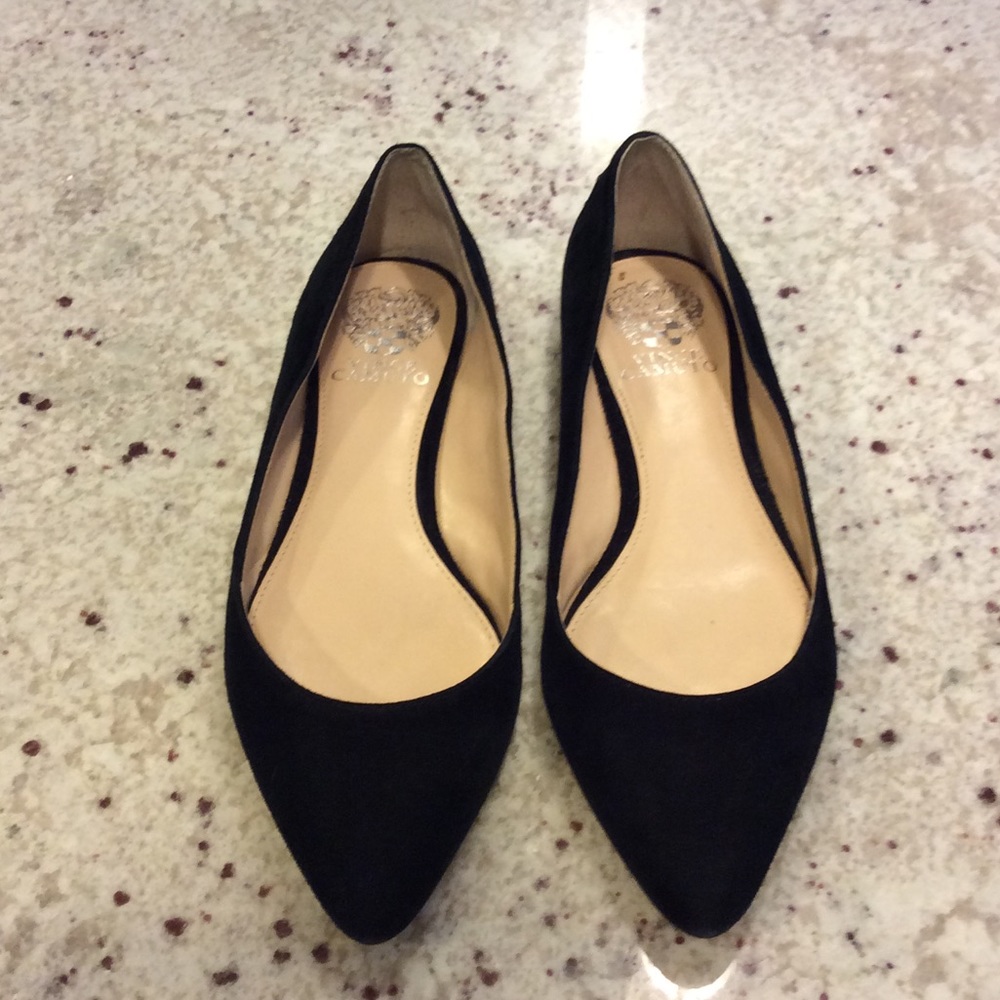 Vince Camuto Suede "Alley" Flats